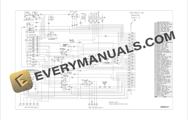 Grove YB7722 Crane Operators, Parts, Service Manual and Schematics 5 Grove YB7722 Crane Schematics, Shop Manuals_2
