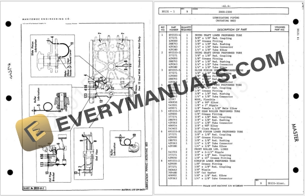Manitowoc 2300 Crawler Parts Manual 5 Manitowoc 2300 Crawler Parts Manual_1