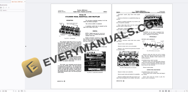 John Deere 2010 Row-Crop RC Utility Hi-Crop Tractor Service Manual SM2035 PDF 5 John Deere 2010 Row-Crop RC Utility Hi-Crop Tractor Service Manual SM2035 PDF - Image 3