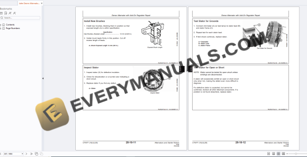 John Deere Alternators Starting Motors Component Technical Manual CTM77 PDF 7 John Deere Alternators Starting Motors Component Technical Manual CTM77 PDF - Image 5