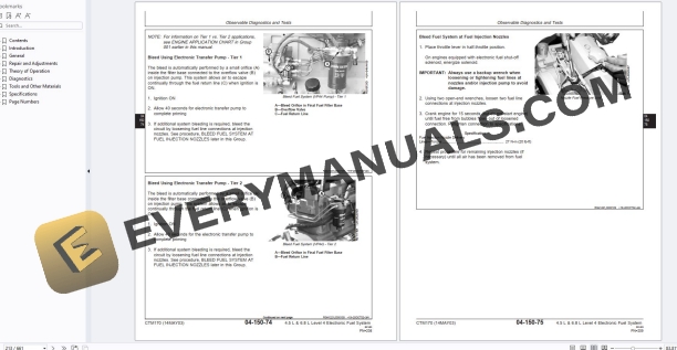 John Deere PowerTech 4.5L 6.8L Level 4 Fuel System w.Bosch VP44 Pump Diesel Engine Component Technical Manual CTM170 PDF 6 John Deere PowerTech 4.5L 6.8L Level 4 Fuel System w.Bosch VP44 Pump Diesel Engine Component Technical Manual CTM170 PDF - Image 4