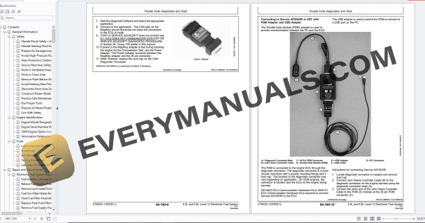John Deere PowerTech 4.5L 6.8L Lev.12 Electronic Fuel System w DE10 Pump Diesel Engine Component Technical Manual CTM331 PDF 5 John Deere PowerTech 4.5L 6.8L Lev.12 Electronic Fuel System w DE10 Pump Diesel Engine Component Technical Manual CTM331 PDF - Image 3