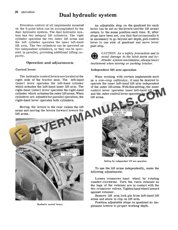 John Deere 1010 Tractor Operator Manual OMT17340 2