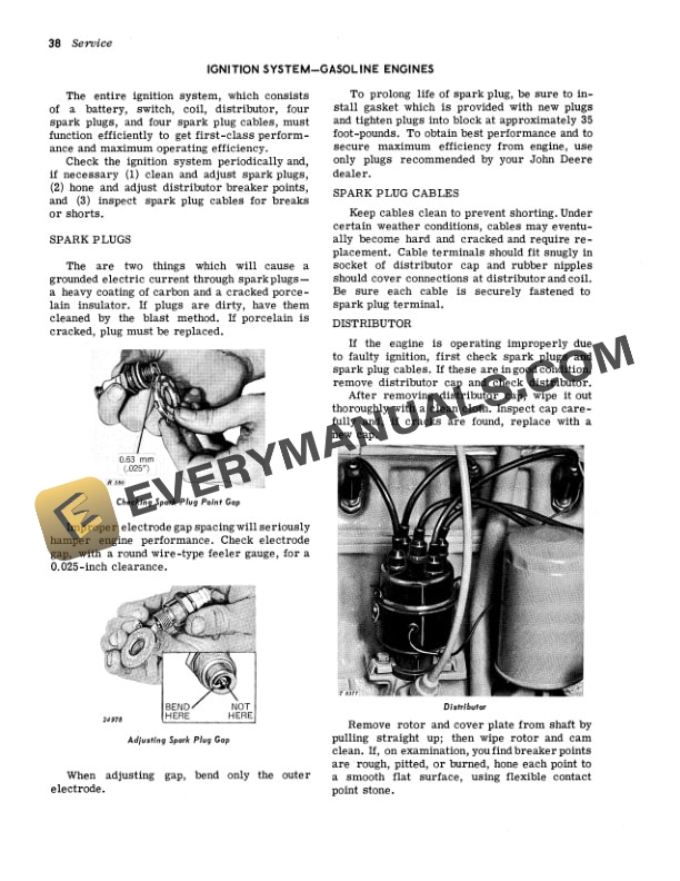 John Deere 1010 Tractor Operator Manual OMT19258 3