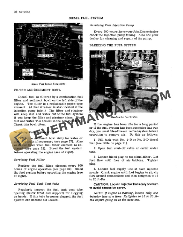 John Deere 1010 Tractor Operator Manual OMT19261 3