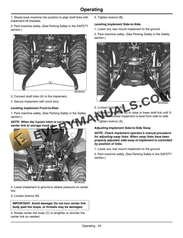 John Deere 1023E, 1026R Compact Utility Tractors Operator Manual OMLVU25250 4 John Deere 1023e, 1026r Compact Utility Tractors Operator Manuals OMLVU25250-2