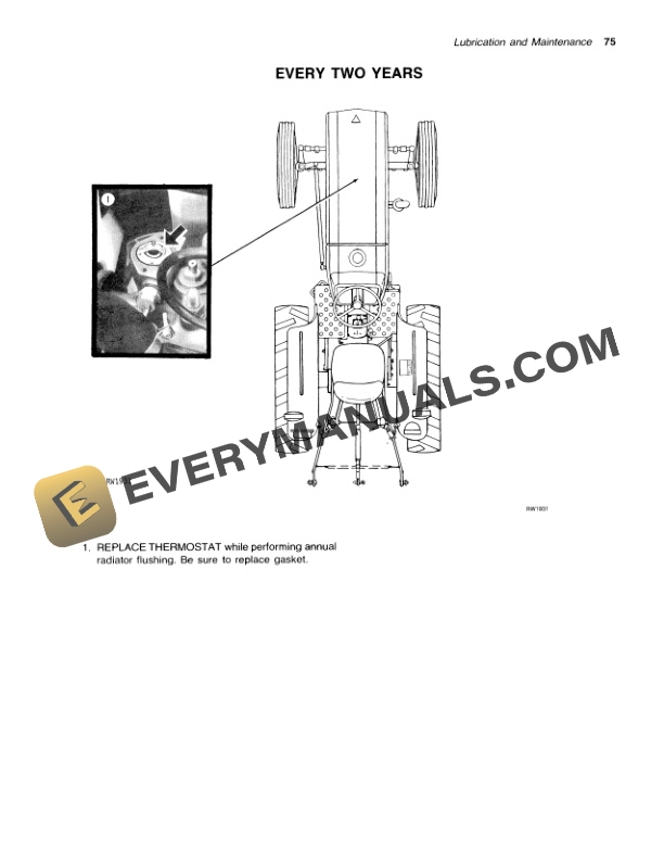 John Deere 1050 TRACTOR Tractor Operator Manual OMR70718 3