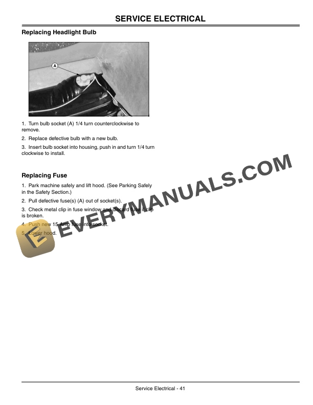 John Deere 1438GS 1438HS 1542HS 1742GS 1742HS and 2046HS Tractor Operator Manual OMGX10782 3