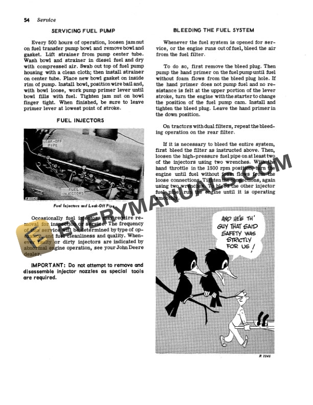 John Deere 1520 Tractor Operator Manual OMR48389 3