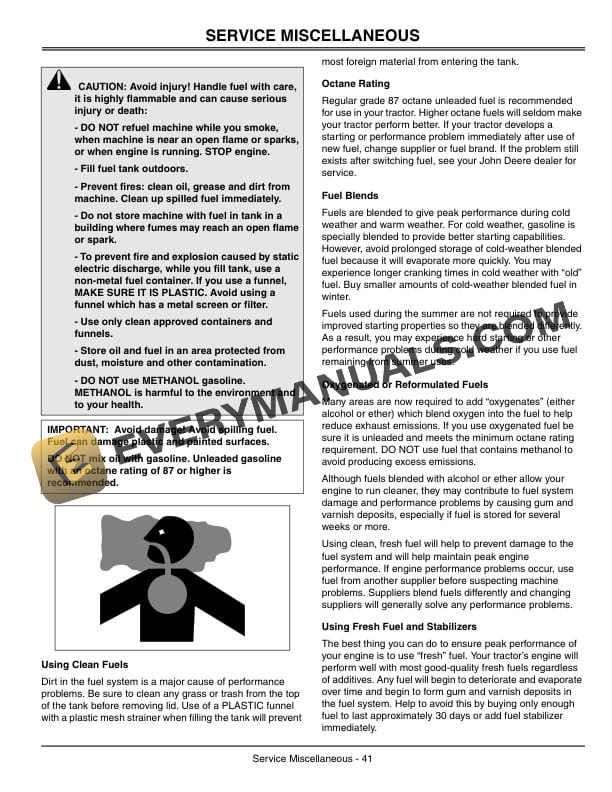 John Deere 1948GVHV 2148HV 2354HV and 2554HV Tractor Operator Manual OMM141871 3