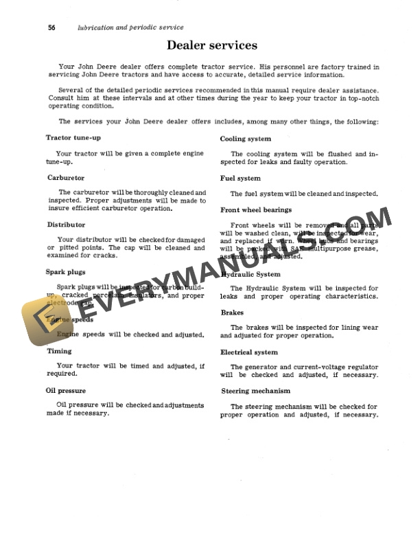 John Deere 2010 Gasoline Wheel Tractors Operator Manual OMT15371 3