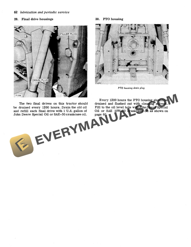 John Deere 2010 Tractor Operator Manual OMT14696 5 John Deere 2010 Tractor Operator Manual OMT14696 3