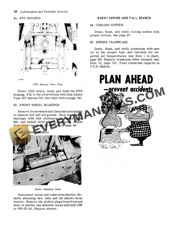 John Deere 2010 Tractor Operator Manual OMT18596 3