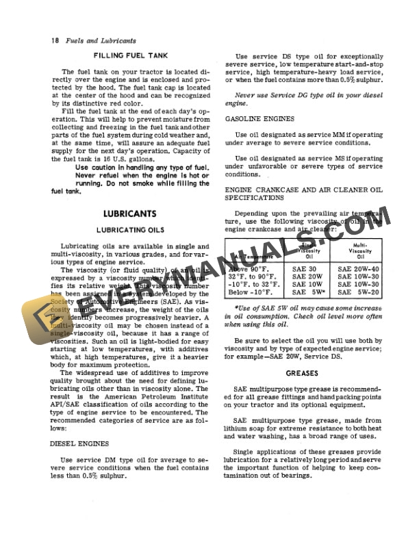 John Deere 2010 Tractor Operator Manual OMT19256 2