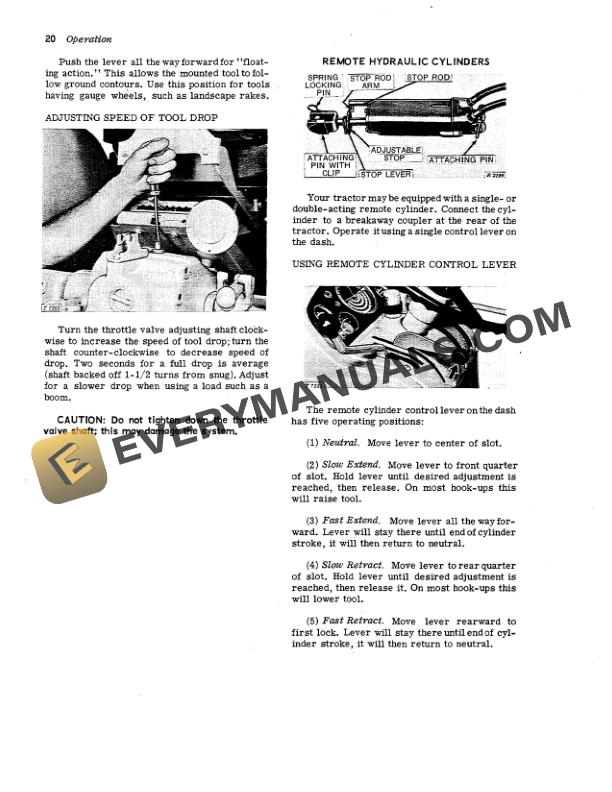 John Deere 2010 Tractor Operator Manual OMT19264 2