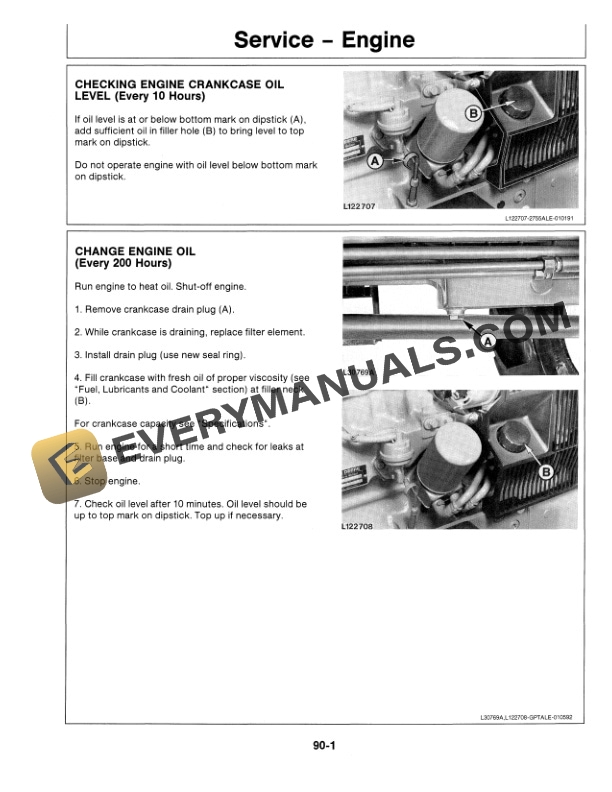 John Deere 2155 2355 2555 AND 2755 Tractor Operator Manual OML64491 3