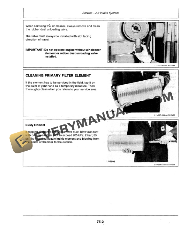 John Deere 2355 AND 2555 Tractor Operator Manual OML64483 3