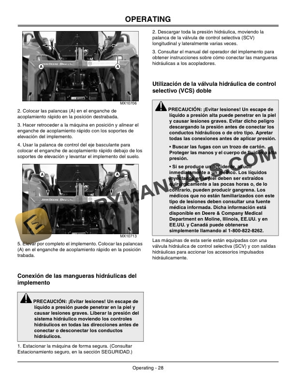 John Deere 2520 Compact Utility Tractors Operator Manual OMLVU18901 3