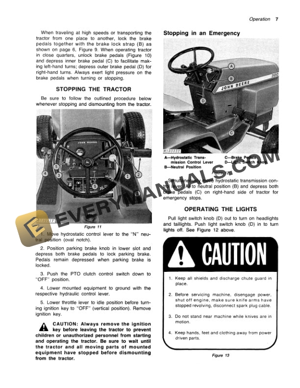 John Deere 300 Tractor Operator Manual OMM80641 2