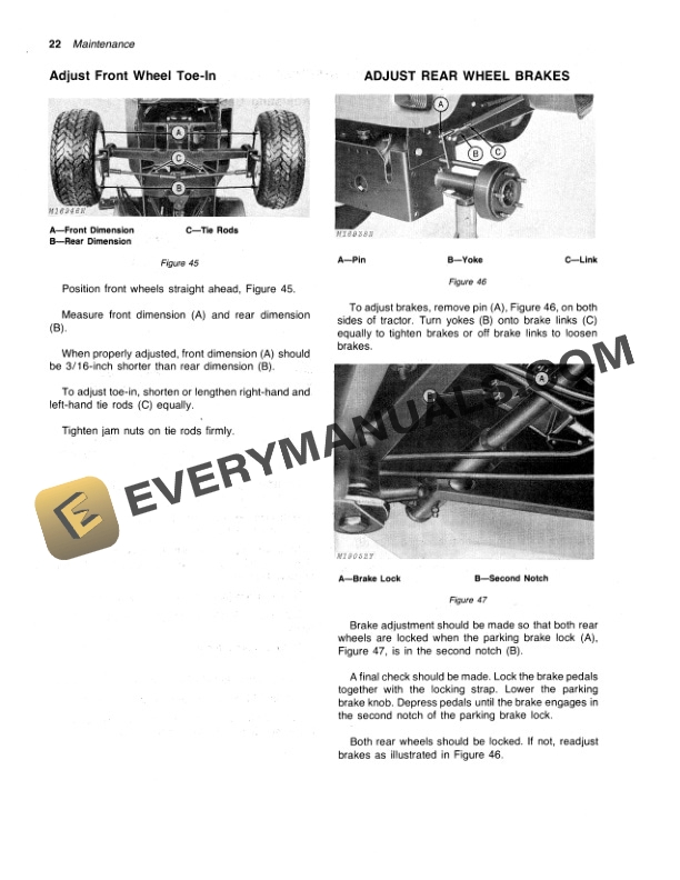 John Deere 300 Tractor Operator Manual OMM81297 3