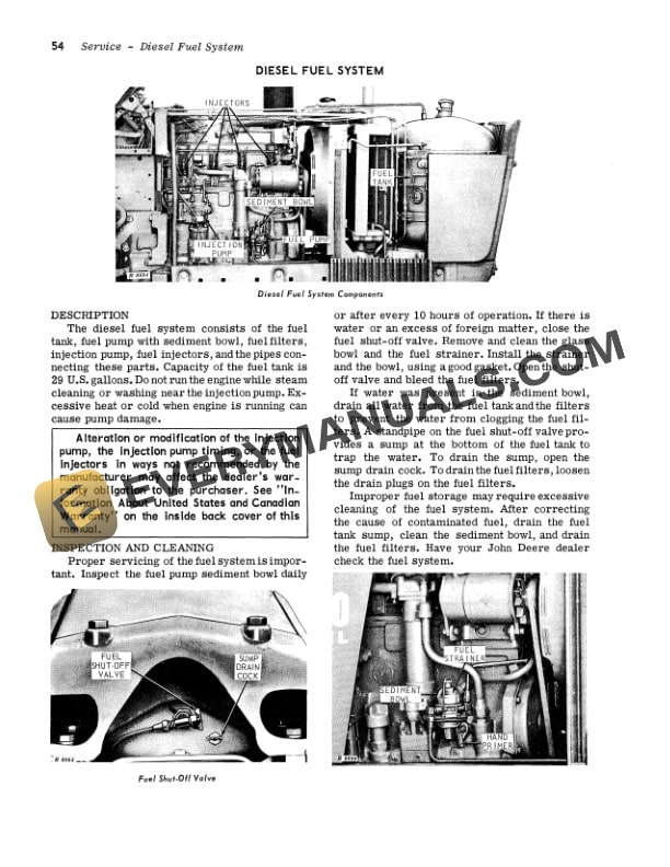 John Deere 3020 Tractor Operator Manual OMR39666 3