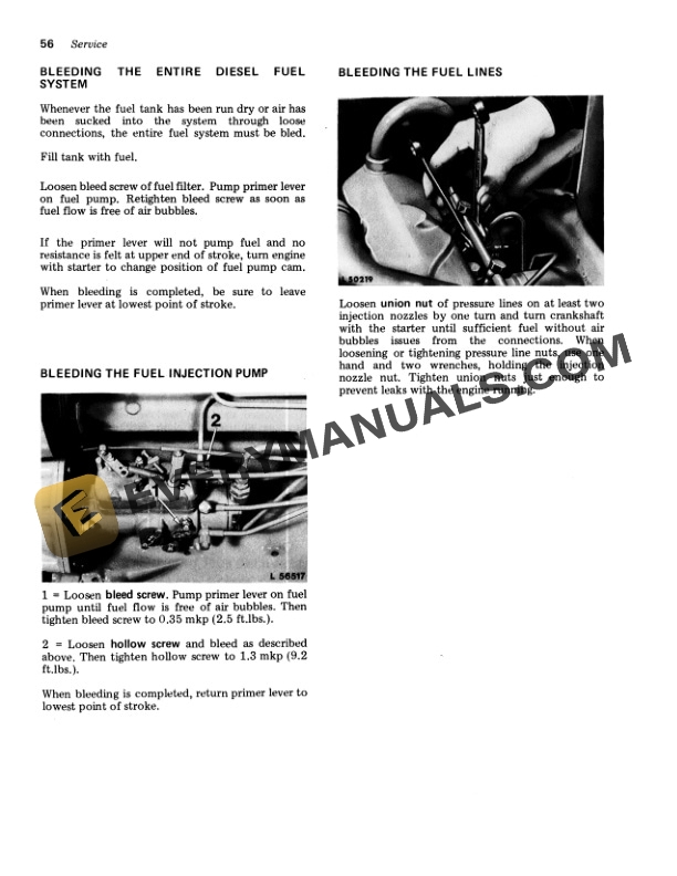 John Deere 3130 Tractors Operator Manuals OML29116 3