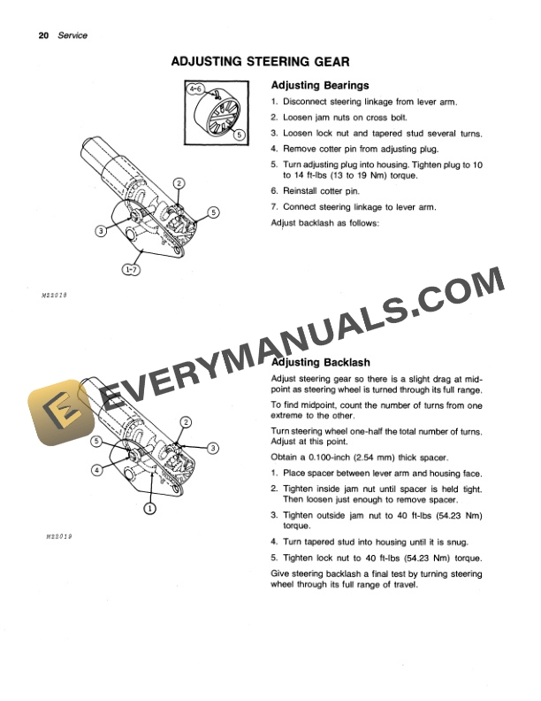 John Deere 314 Tractor Operator Manual OMM82550 3