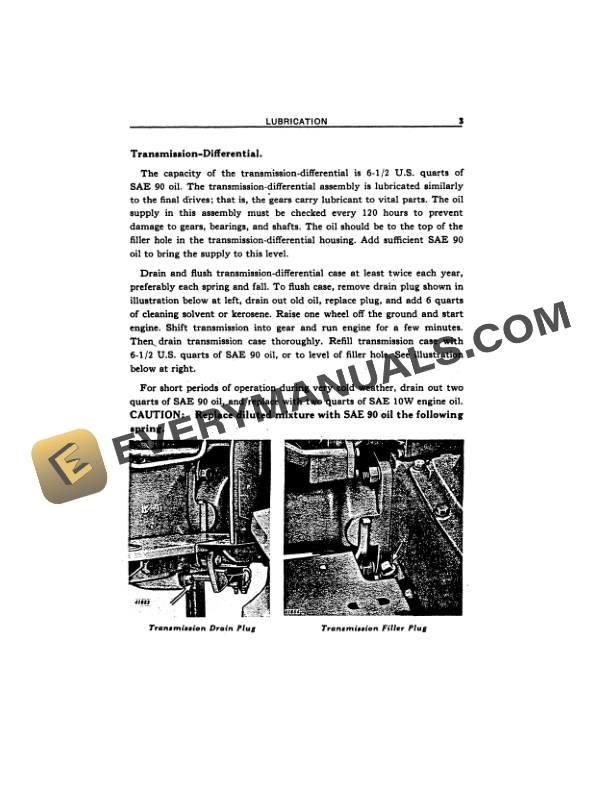 John Deere 40 Special Tractor Operator Manual OMT1395 2
