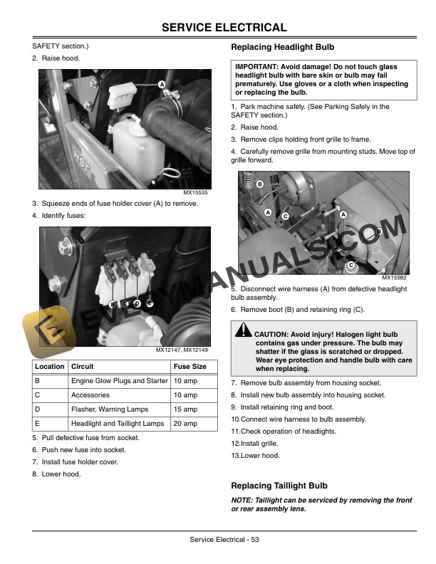 John Deere 4010 Compact Utility Tractors Operator Manuals OMLVU13325 2