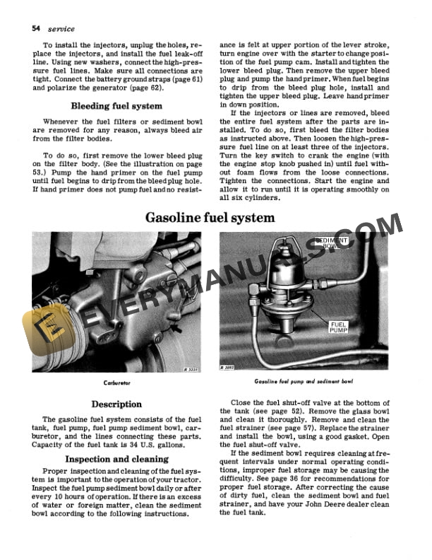 John Deere 4010 Tractor Operator Manual OMR30680 3