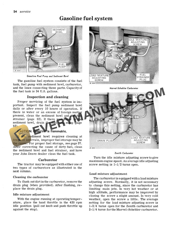 John Deere 4010 Tractor Operator Manual OMR32129 3