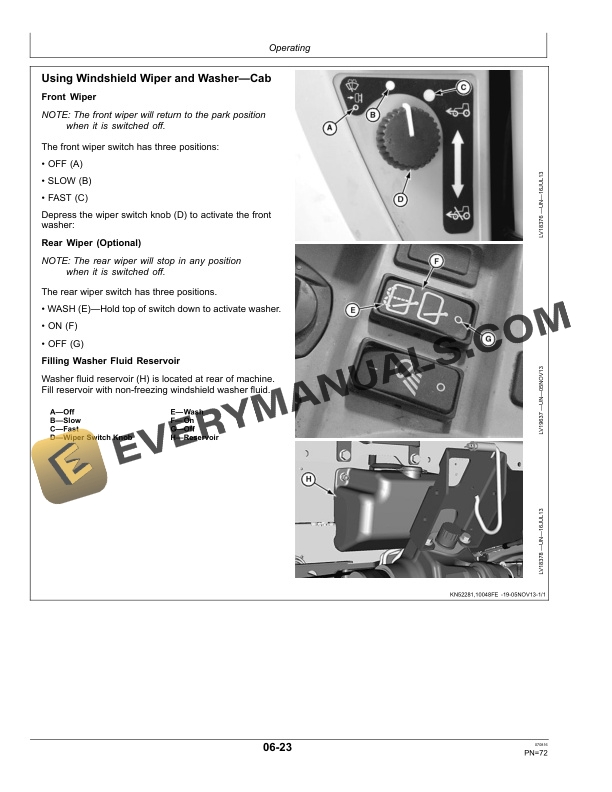 John Deere 4044M, 4044R, 4052M, 4052R, 4066M, 4066R Tractors Operator Manual OMLVU32267 4 John Deere 4044M, 4044R, 4052M, 4052R, 4066M, 4066R Tractor Operator Manual OMLVU32267-2