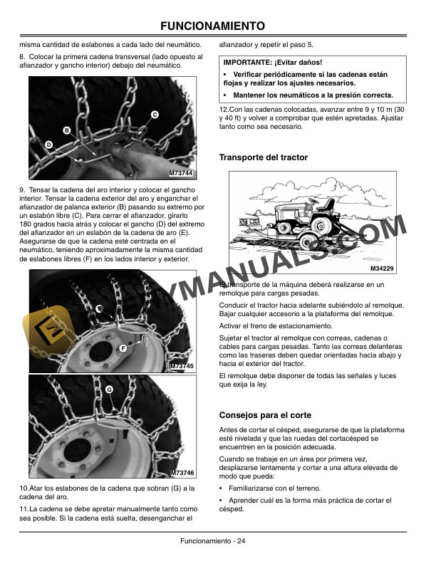 John Deere 415 And 455 Lawn And Garden Tractors Operator Manual OMM144036 3