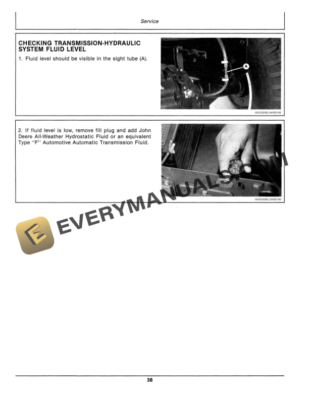 John Deere 420 Tractor Operator Manual OMM85043 3