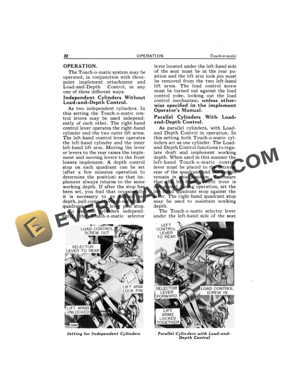 John Deere 420 Tractor Operator Manual OMT181155 2