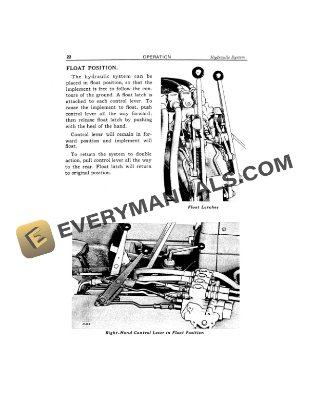 John Deere 420 Tractor Operator Manual OMT31756 2