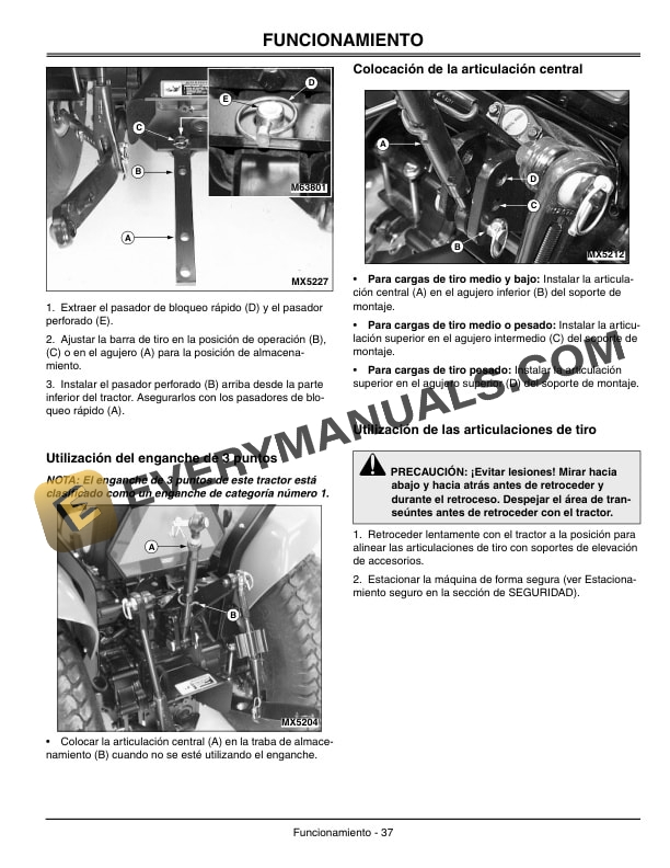 John Deere 4200 4300 And 4400 Compact Utility Tractors Operator Manuals OMLVU11736 3