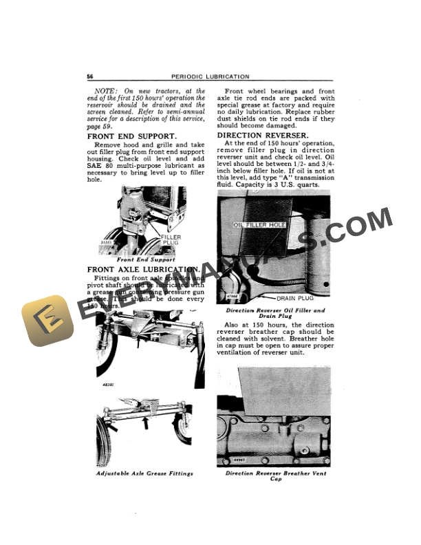John Deere 430 Tractor Operator Manual OMT63558 3