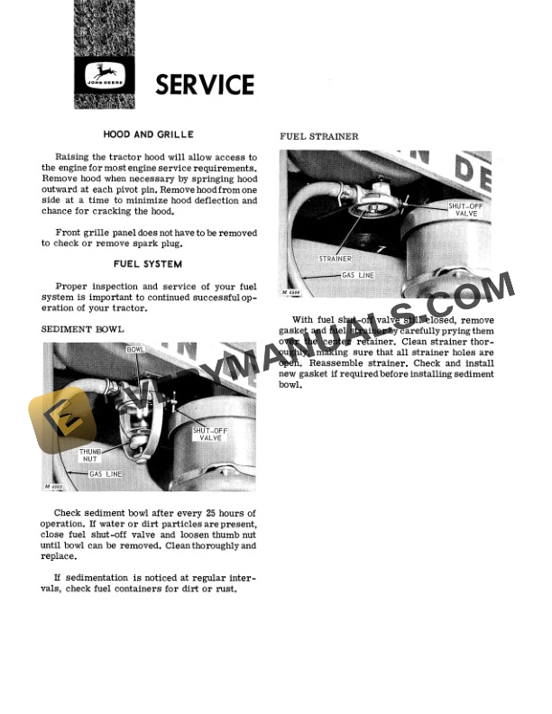 John Deere 60 Tractor Operator Manual OMM41604 2