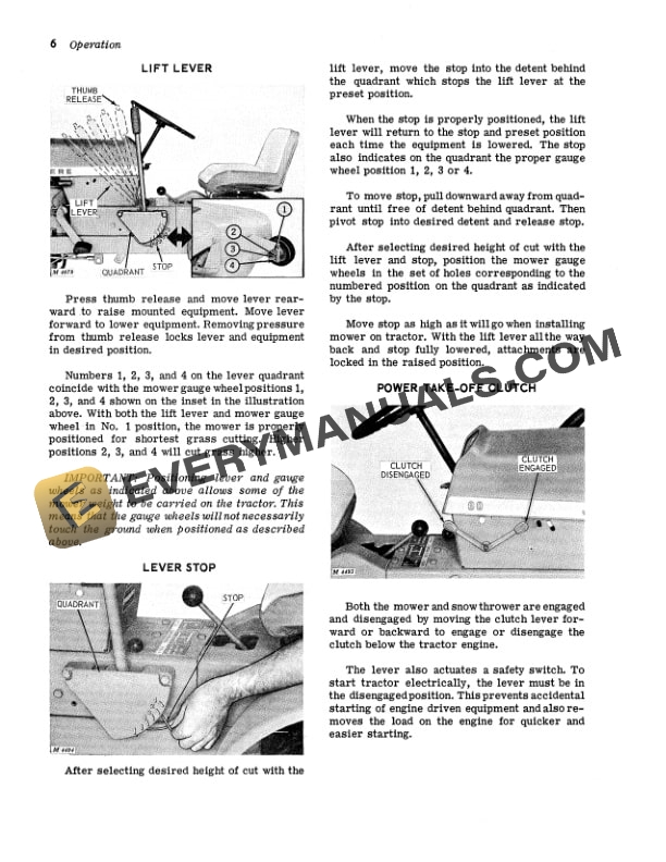 John Deere 60 Tractor Operator Manual OMM42248 2