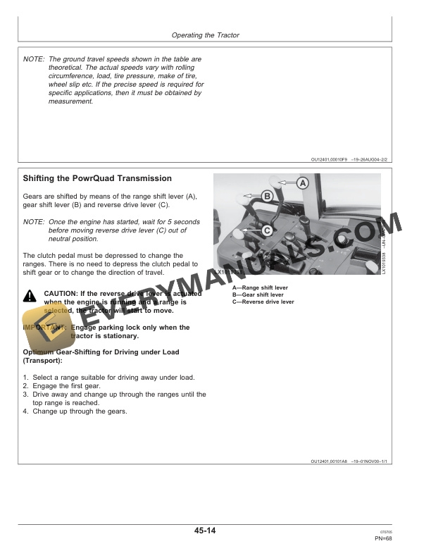 John Deere 6020 6120 6220 6320 And 6420 Se Tractors Operator Manuals OMAL162013 2