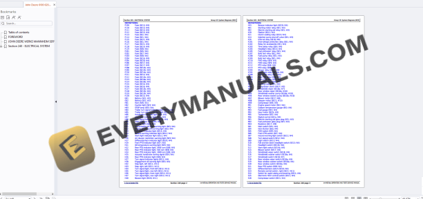 John Deere 6100 6200 6300 6400 Early Tractor Electrics Operation Test Service Manual TM4487ELEC PDF 6 John Deere 6100 6200 6300 6400 Early Tractor Electrics Operation Test Service Manual TM4487ELEC PDF - Image 4