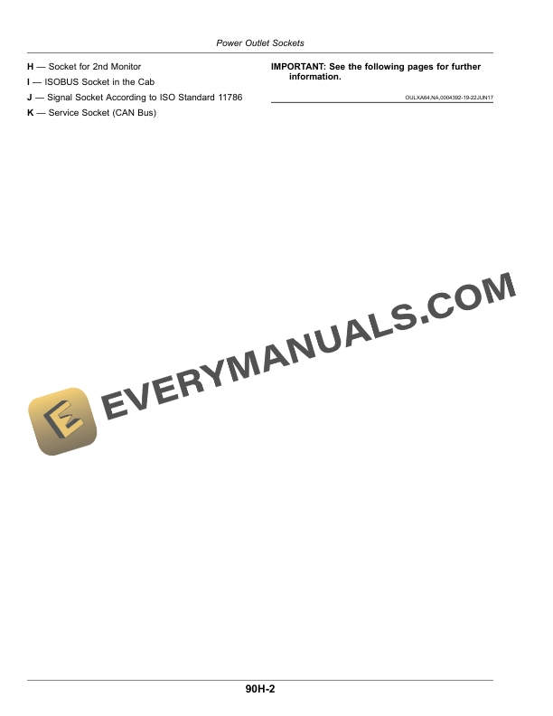 John Deere 6110R, 6120R, 6130R (MY18-) Tractor Operator Manual OMAL225932 5 John Deere 6110R, 6120R and 6130R Tractor Operator Manual OMAL225932-3