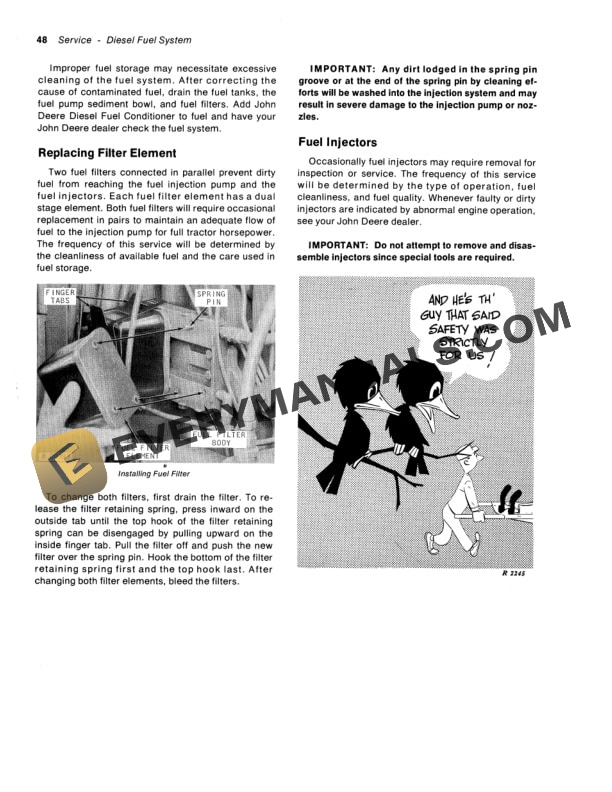 John Deere 7020 Tractor Operator Manual OMR55032 3