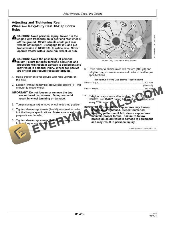 John Deere 7210R, 7230R, 7250R, 7270R, 7290R, 7310R Tractor Operator Manual OMRE579745 5 John Deere 7210r, 7230r, 7250r, 7270r, 7290r And7310r Tractors Operator Manuals OMRE579745-3
