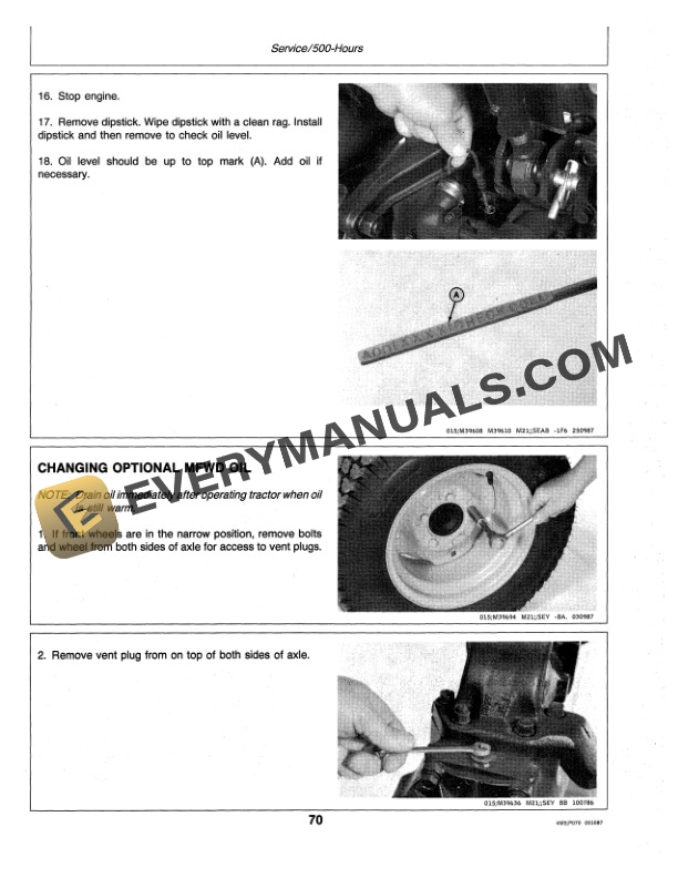 John Deere 756 AND 856 Tractor Operator Manual OMM75884 3