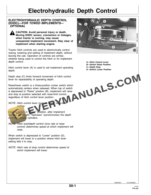 John Deere 7600 7700 7800 Tractor Operator Manual OMAR113020 2