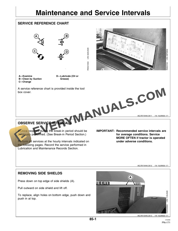 John Deere 7610 7710 And 7810 Tractors Operator Manuals OMAR172276 3
