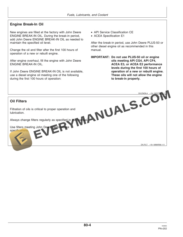 John Deere 7610 7710 and 7810 Tractor Operator Manual OMAR189662 3