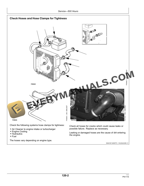 John Deere 76F Orchard and Vineyard Tractors Operator Manual OMSJ291632 5 John Deere 76f Orchard And Vineyard Tractors Operator Manuals OMSJ291632-3